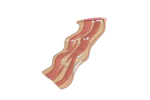Bacon Embroidery Design