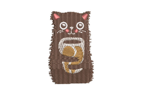 Cat Holding a Coffee Mug