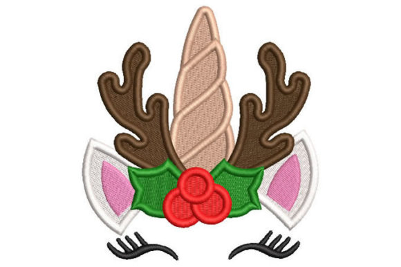 Christmas Unicorn Pony