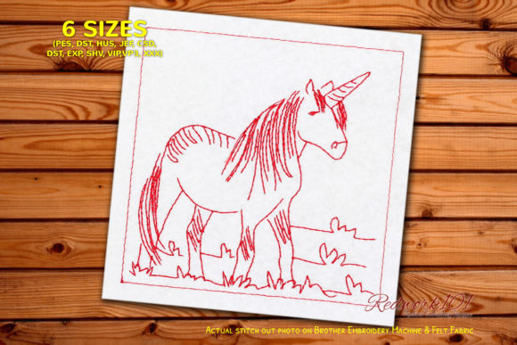 Cute Unicorn in the Jungle