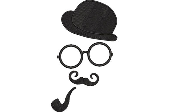 Man Smoking a Pipe