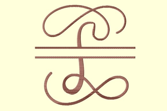 S Pretty Script Monogram