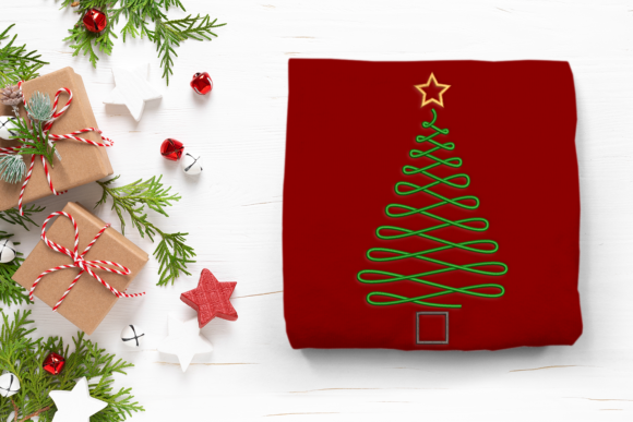 Swirly Christmas Tree